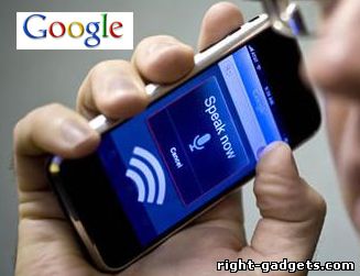 google voice на экране смартфона