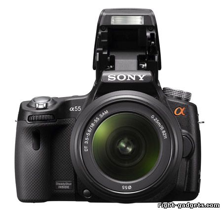 Обзор зеркальной камеры Sony SLT A-55